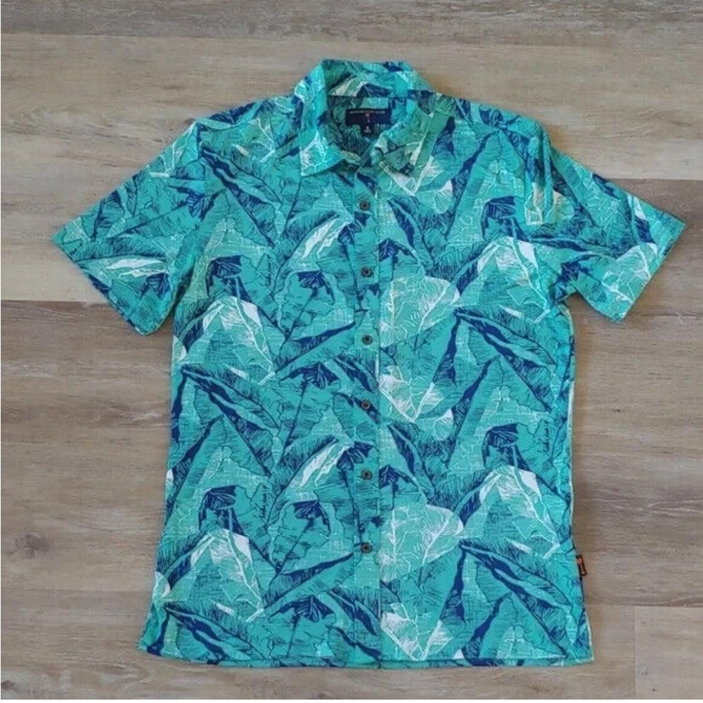 Margaritaville short sleeve button down shirt new - Picture 1 of 4